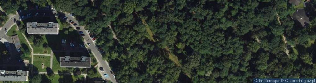 Zdjęcie satelitarne Wawelska ul.