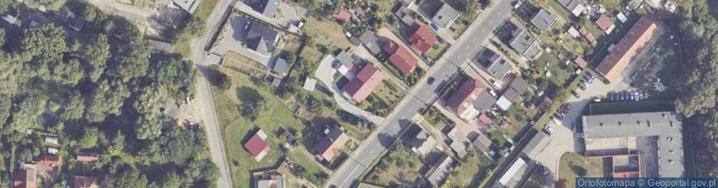 Zdjęcie satelitarne Wakacyjna ul.