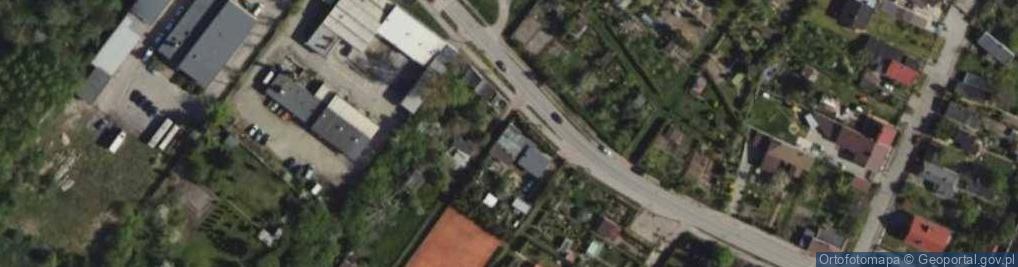 Zdjęcie satelitarne Warszawskie Przedmieście ul.