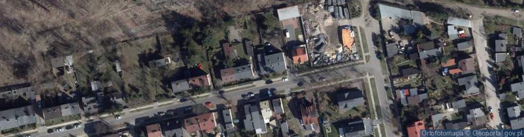 Zdjęcie satelitarne Warneńczyka ul.