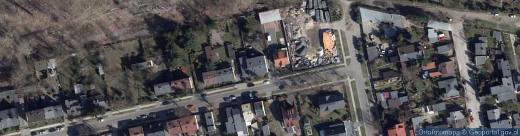Zdjęcie satelitarne Warneńczyka ul.