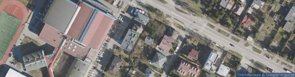 Zdjęcie satelitarne Warszawska ul.