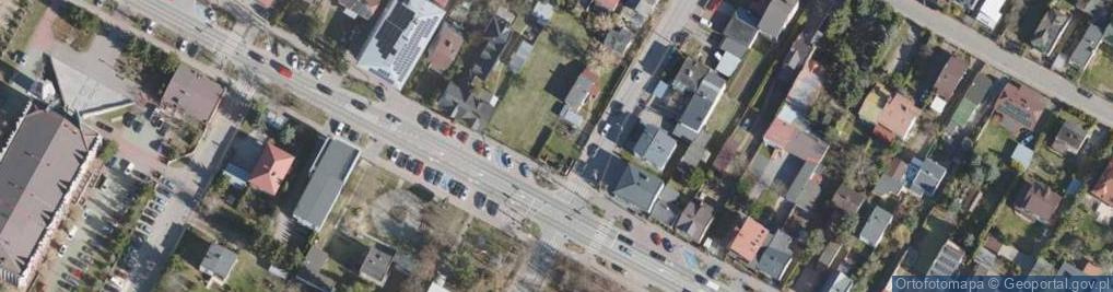 Zdjęcie satelitarne Warszawska ul.