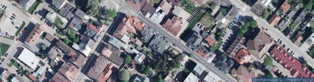 Zdjęcie satelitarne Warszawska ul.