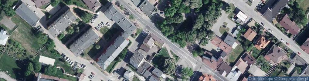 Zdjęcie satelitarne Warszawska ul.