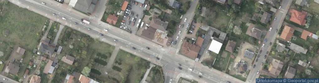Zdjęcie satelitarne Warszawska ul.