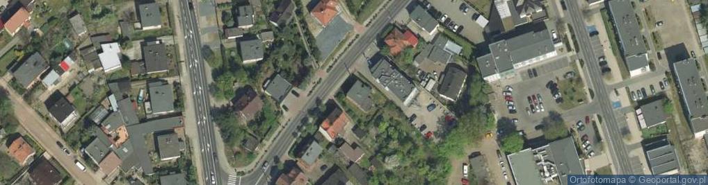 Zdjęcie satelitarne Wawrzyniaka ul.