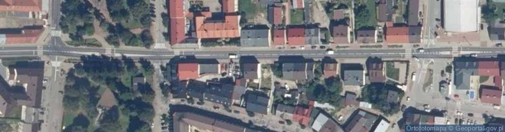 Zdjęcie satelitarne Warszawska ul.