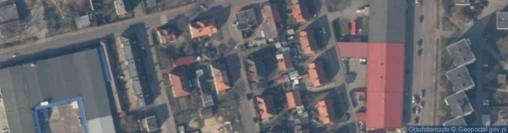 Zdjęcie satelitarne Wartcka ul.