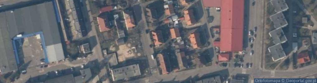 Zdjęcie satelitarne Wartcka ul.