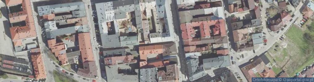 Zdjęcie satelitarne Wazów ul.