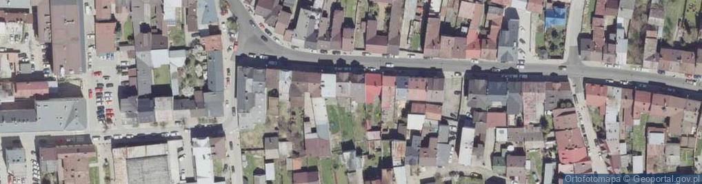 Zdjęcie satelitarne Waksmundzka ul.