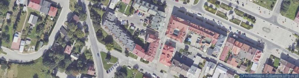 Zdjęcie satelitarne Wąska ul.