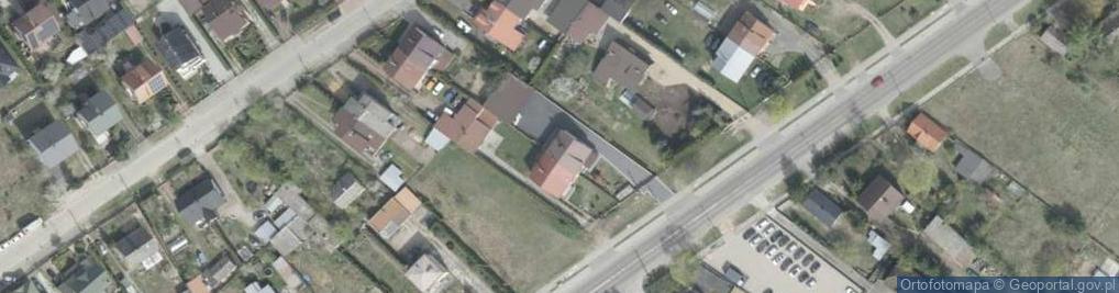 Zdjęcie satelitarne Warszawska ul.
