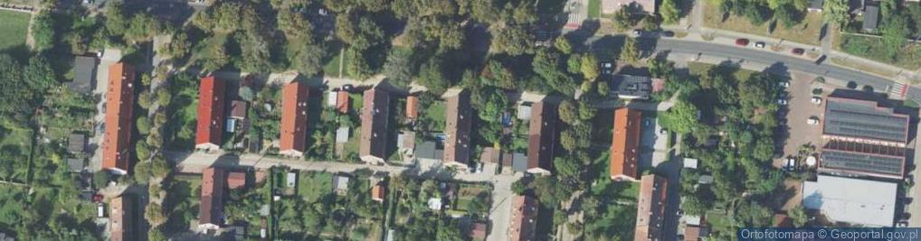 Zdjęcie satelitarne Waryńskiego Ludwika ul.