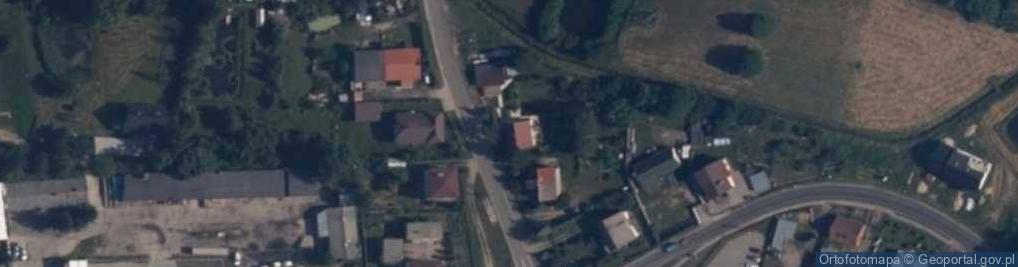 Zdjęcie satelitarne Waraksiewicza, gen. ul.