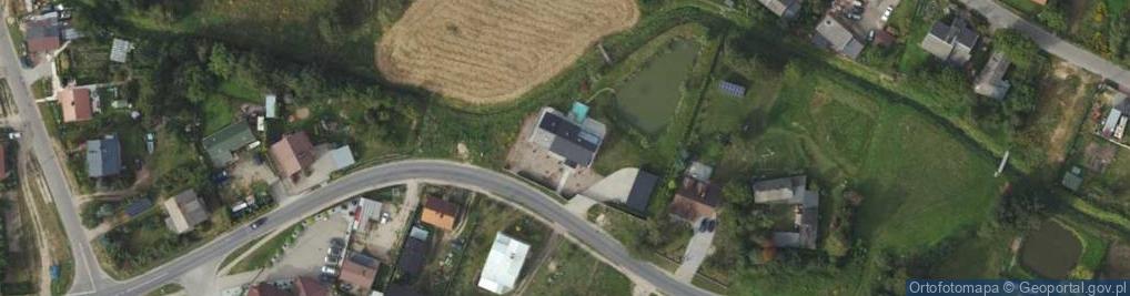 Zdjęcie satelitarne Waraksiewicza, gen. ul.
