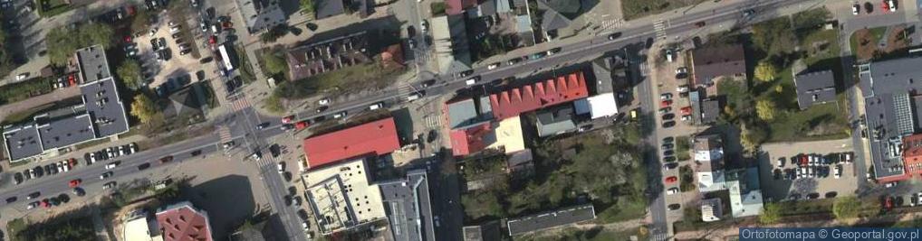 Zdjęcie satelitarne Warszawska ul.