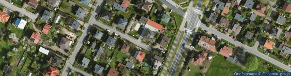 Zdjęcie satelitarne Warzywna ul.