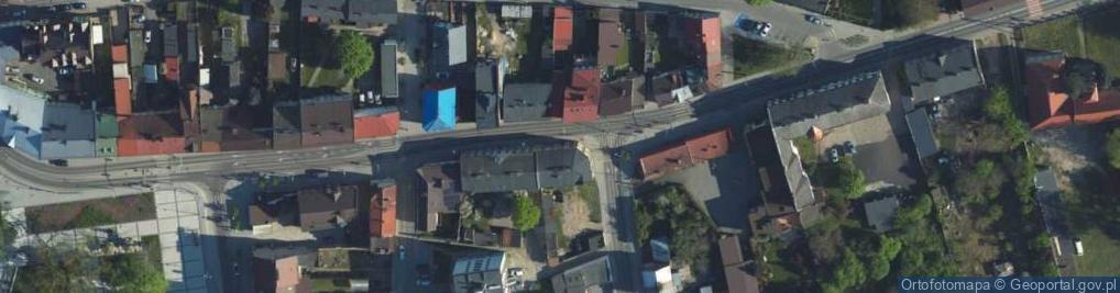Zdjęcie satelitarne Warszawska ul.