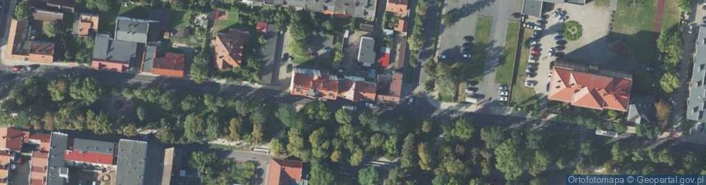 Zdjęcie satelitarne Wały Jarosława Dąbrowskiego, gen. ul.