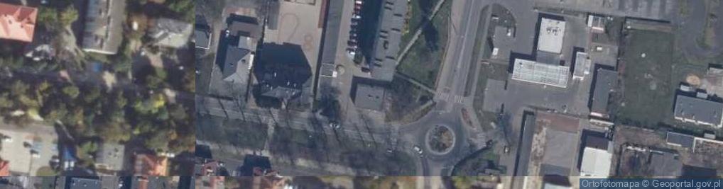 Zdjęcie satelitarne Wały Jarosława Dąbrowskiego, gen. ul.