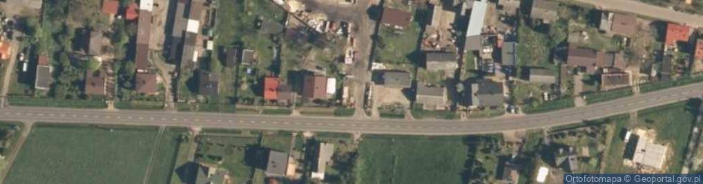 Zdjęcie satelitarne Warcka ul.