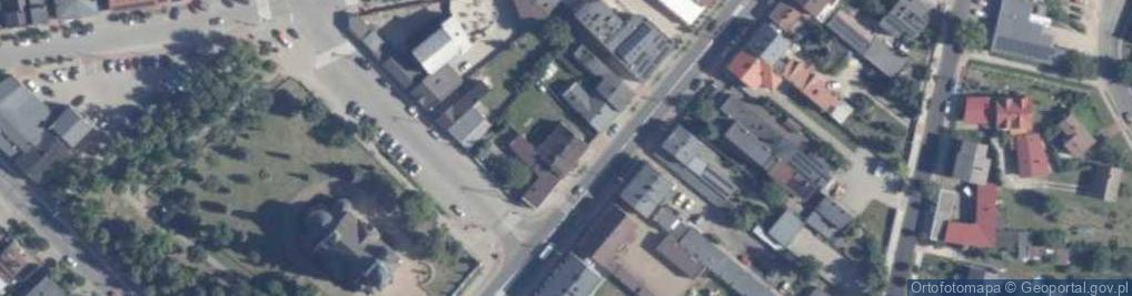 Zdjęcie satelitarne Warszawska ul.
