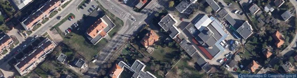 Zdjęcie satelitarne Wałbrzyska ul.