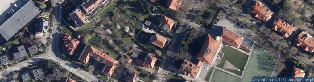Zdjęcie satelitarne Wałbrzyska ul.
