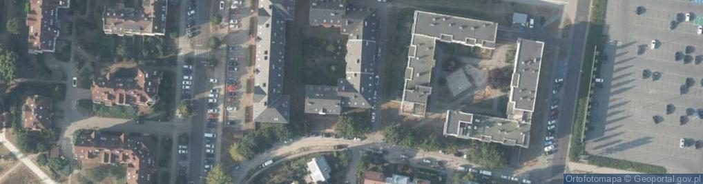 Zdjęcie satelitarne Wańkowicza Melchiora ul.