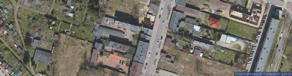 Zdjęcie satelitarne Warszawska ul.
