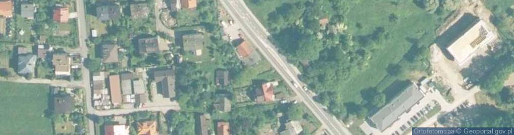 Zdjęcie satelitarne Wadowicka ul.