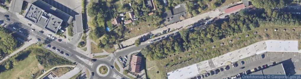 Zdjęcie satelitarne Wały Władysława Sikorskiego, gen. ul.