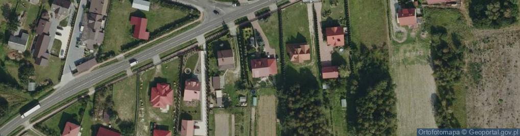 Zdjęcie satelitarne Wadowice Górne ul.