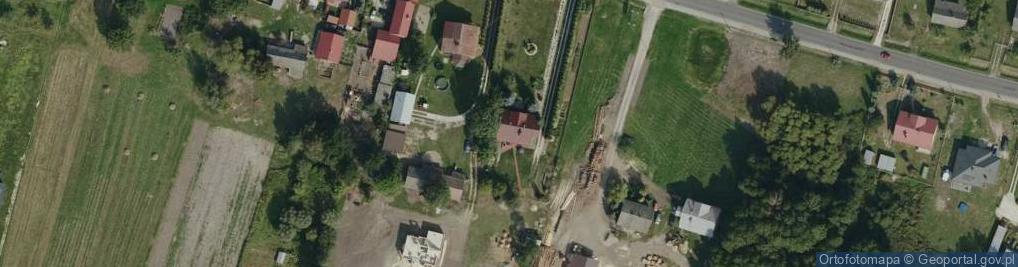 Zdjęcie satelitarne Wadowice Górne ul.