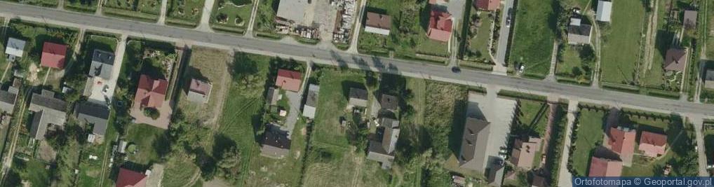 Zdjęcie satelitarne Wadowice Górne ul.