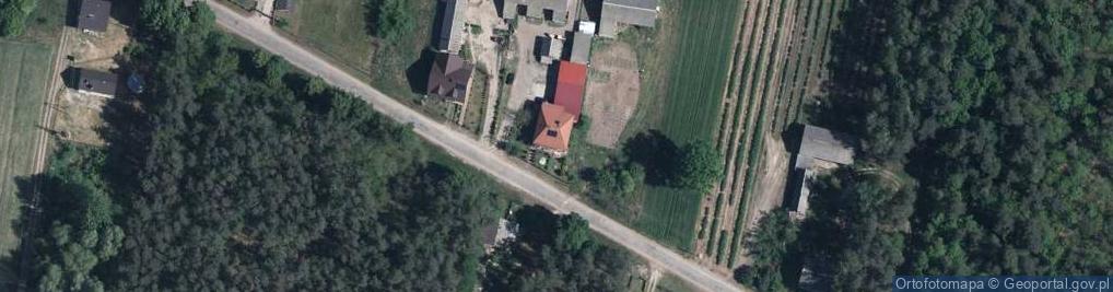 Zdjęcie satelitarne Walentynów ul.