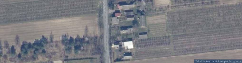 Zdjęcie satelitarne Walentynów ul.