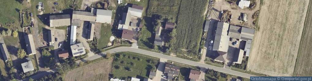 Zdjęcie satelitarne Walentynów ul.