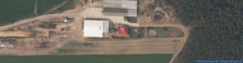 Zdjęcie satelitarne Walków ul.