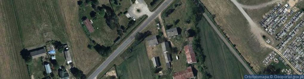 Zdjęcie satelitarne Wandów ul.