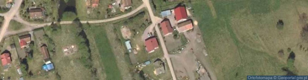 Zdjęcie satelitarne Warkały ul.