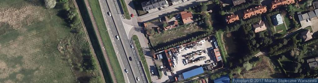 Zdjęcie satelitarne Wał Miedzeszyński ul.