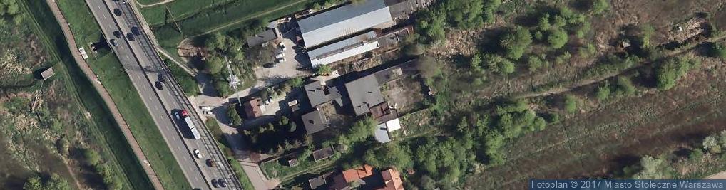 Zdjęcie satelitarne Wał Miedzeszyński ul.