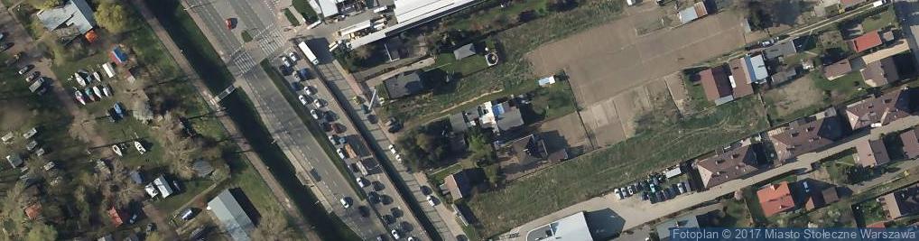 Zdjęcie satelitarne Wał Miedzeszyński ul.