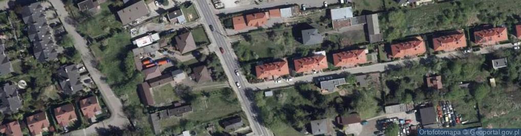 Zdjęcie satelitarne Wał Miedzeszyński ul.