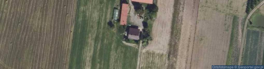 Zdjęcie satelitarne Warszew ul.