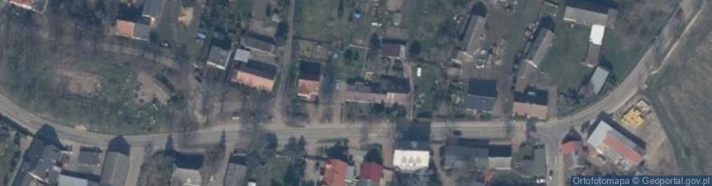 Zdjęcie satelitarne Warzymice ul.