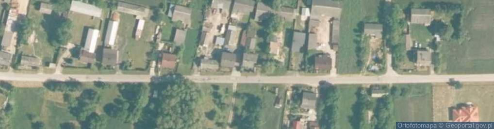 Zdjęcie satelitarne Warzyn Pierwszy ul.
